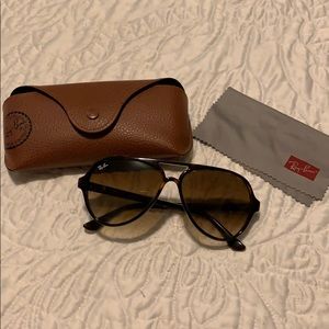 Ray Ban Tortoiseshell Aviator sunglasses